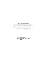 Предварительный просмотр 8 страницы Kogan estelle ESIONFCSTMA User Manual