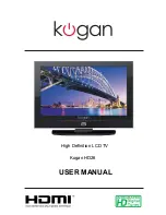 Kogan HDMI HD26 User Manual предпросмотр