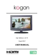 Kogan HDMI HD37 User Manual preview