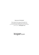 Предварительный просмотр 12 страницы Kogan KA17SSMKETB User Manual