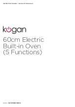 Kogan KA5FUNOVENA Instruction Manual preview