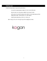 Preview for 6 page of Kogan KADPF08XXXA User Manual