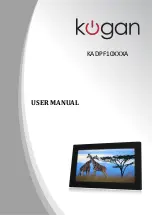 Kogan KADPF10XXXA User Manual preview