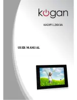 Kogan KADPF12XXXA User Manual предпросмотр