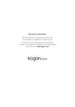 Preview for 12 page of Kogan KAECTBRSBKA User Manual