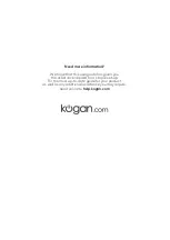 Preview for 8 page of Kogan KAELBLFFSBA User Manual