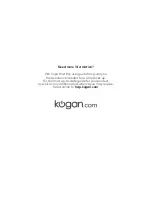 Preview for 8 page of Kogan KAHTSFTMSGA User Manual