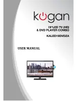 Kogan KALED19DVDZA User Manual preview