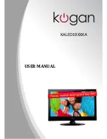 Предварительный просмотр 1 страницы Kogan KALED19XXXA User Manual