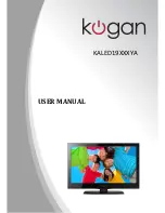 Предварительный просмотр 1 страницы Kogan KALED19XXXYA User Manual