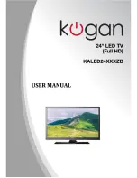 Kogan KALED24XXXZB User Manual preview