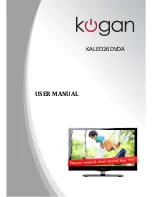 Kogan KALED26DVDA User Manual preview