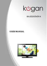 Kogan KALED26DVDYA User Manual preview