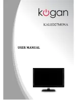 Предварительный просмотр 1 страницы Kogan KALED27MONA User Manual