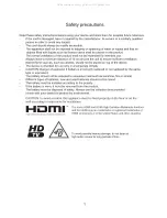 Preview for 3 page of Kogan KALED32QH5000RA Manual