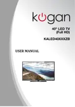 Kogan KALED40XXXZB User Manual preview