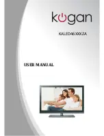 Kogan KALED46XXXZA User Manual preview