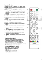 Предварительный просмотр 9 страницы Kogan KALED50XXXVA User Manual