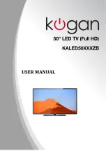 Предварительный просмотр 1 страницы Kogan KALED50XXXZB User Manual