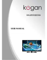 Preview for 1 page of Kogan KALED553DXA User Manual