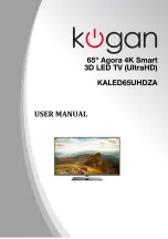 Preview for 1 page of Kogan KALED65UHDZA User Manual