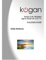 Preview for 1 page of Kogan KALED65UHDZB User Manual