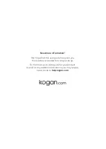 Предварительный просмотр 24 страницы Kogan KAM236TMSFA User Manual