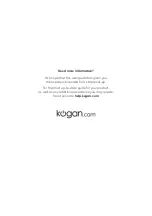 Предварительный просмотр 16 страницы Kogan KAMN32F7SA User Manual