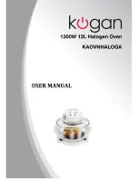 Предварительный просмотр 1 страницы Kogan KAOVNHALOGA User Manual