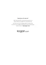 Предварительный просмотр 28 страницы Kogan KAPR14COOKA User Manual