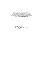 Предварительный просмотр 20 страницы Kogan KAPTCAM2EA User Manual