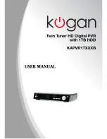 Kogan KAPVR1TXXXB User Manual preview