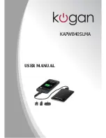 Kogan KAPWB40SLMA User Manual preview