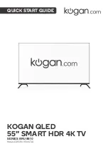 Kogan KAQLED55RU8510STA Quick Start Manual preview