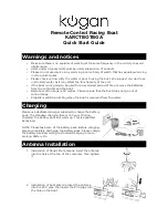 Kogan KARCTBOTBGA Quick Start Manual preview