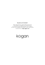 Предварительный просмотр 20 страницы Kogan KASBD513MA User Manual