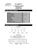 Предварительный просмотр 1 страницы Kogan KASBRBT21A Quick Start Manual