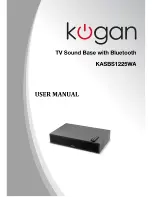 Preview for 1 page of Kogan KASBS1225WA User Manual