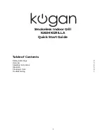 Kogan KASMKGRILLA Quick Start Manual preview