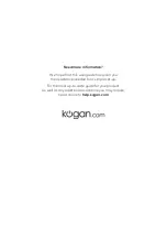 Preview for 12 page of Kogan KASMKTOCHBA User Manual