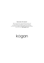 Предварительный просмотр 36 страницы Kogan KAVACRBL10A User Manual