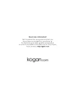 Preview for 20 page of Kogan KAVACSTV08A User Manual