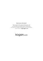 Preview for 8 page of Kogan KDFRSTDHMKA User Manual