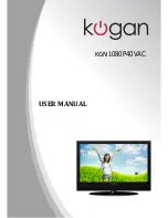 Kogan KGN1080P40VAC User Manual предпросмотр