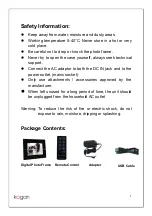 Preview for 3 page of Kogan KGNDPF15VAB User Manual