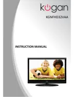 Kogan KGNFHD32VAA Instruction Manual предпросмотр