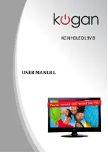 Kogan KGNHDLED19VB User Manual предпросмотр