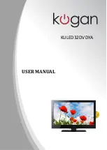 Kogan KULED32DVDYA User Manual preview