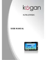 Предварительный просмотр 1 страницы Kogan KUTBL07ANDC User Manual