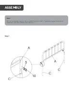 Preview for 6 page of Kogan OVELA MILAN METAL BED OVMILMBBDA User Manual